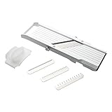 Benriner BN-64W-1 Mandoline, Edelstahl, Weiβ