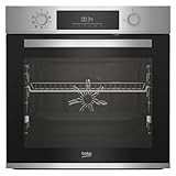 Beko BBIM12300XMPEF Einbau-Backofen, Multifunktionsofen, 72 l Volumen, 10...