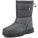 BARFULKER Winterstiefel Herren Damen Wasserdicht Winterschuhe Warm Gefüttert...