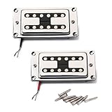 Alnicov Humbucker-Tonabnehmer für Gitarren, 2 Stück, Doppelspule für...