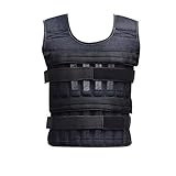 Generic Gewichtsweste, 20 kg, verstellbare Ladegewicht, Trainingsweste,...