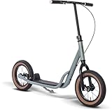 PUKY R07 L Kinder Roller Ash Blue | Scooter Kinder 4 Jahre mit Luftbereifung &...