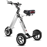 TopMate ES32 Elektro Scooter für Erwachsene 3 Räder Falten mit Sitz, Scooter...