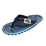 Gumbies Originals Blau - Flip Flops aus recycelten Materialien - robuste Sohle...