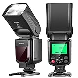 NEEWER 750II TTL Blitz Speedlite mit LCD Bildschirm, Kompatibel mit Nikon D4 D5...