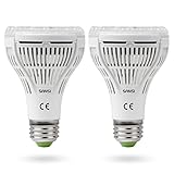 SANSI 15W LED Pflanzenlampe Vollspektrum, E27 Pflanzenlicht 200W Äquivalent...