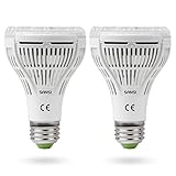 SANSI 15W LED Pflanzenlampe Vollspektrum, E27 Pflanzenlicht 200W Äquivalent...