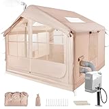 Yang Xin Großes Aufblasbares Campingzelt für 2-10 Personen, 6.3㎡/8㎡/12㎡...