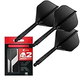 Target Darts K Flex Integrierter Dart-Flug und -Schaft, Nr. 2 Schwarz (Mittel) |...