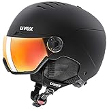 uvex wanted visor - robuster Skihelm für Damen und Herren - mit Visier -...