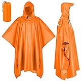 LAMA Multifunktionaler Regenponcho Regencape Regenmantel Regenjacke...