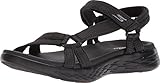 Skechers Damen Skechers On The Go 600 15316-bbk Sport Sandalen, Black Textile...