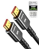 HDMI 2.1 Kabel 3meter Zertifiziertes,Highwings 10K 8K HDMI Kabel 48Gbps Ultra...