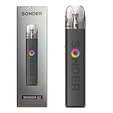 GeekVape Sonder Q 2 E-Zigarette, 1.350 mAh Akku, 3 ml Cartridge, 0,8 Ohm Coil -...