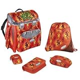 Hama Sammies by Samsonite Master Schulranzen-Set Drago, 5-TLG.