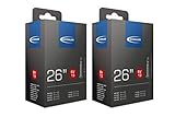 Schwalbe SV13 Innenschlauch, Schwarz, 26 Inch x 1.5-2.5 (40mm Presta Valve), 2er...