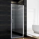 SONNI Duschkabine 80 x 185 cm Nano nischentür dusche glastür dusche pendeltür...