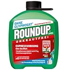 Roundup Express Unkrautfrei, Fertigmischung zur Bekämpfung von Unkräutern und...