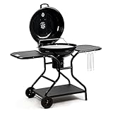 BBQ-Toro Kugelgrill Ø 57 cm mit Ablagefläche und Grillrostheber | Grillfläche...