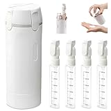 Pipihome 4 in 1 Refillable Travel Dispenser Bottles, Reiseflaschen zum...