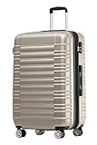 BEIBYE Zwillingsrollen Reisekoffer Koffer Trolleys Hartschale M-L-XL-Set...