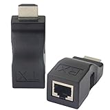 RJ45 auf HDMI 1.4 Netzwerk Extender, HDMI auf RJ45...