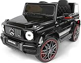 Playhouse Kinder Elektroauto Mercedes G63 4x4 AMG 180 Watt, 12V 9ah, Ledersitz,...