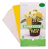 60 Stück Gelbtafeln Trauermücken, Premium Gelbsticker Trauermücken Bekämpfen...