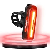 toptrek Rücklicht Fahrrad Sichtweite 200 Metern | Bike Rear Light Led StVZO...