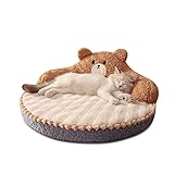 Galatée Katzenbett, Rundes Haustierbett Für Katzen Und Welpen, Warmes,...