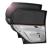 Sonnenschutz Auto Baby, 2 Stück Universal Elastizitä Sonnenblende Auto Netz...