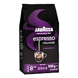 Lavazza, Espresso Italiano Cremoso, Arabica und Robusta Kaffeebohnen, mit...