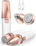 Augenbrauenrasierer & Gesichtshaarentferner für frauen: iFanzeTech Rasierer...