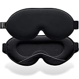 Umisleep Schlafmaske, 3D-konturierte Cup-Augenmaske and Memory Schaum Sleep Mask...