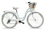 Goetze Mood Damenfahrrad Retro Vintage Holland Citybike, 28 Zoll Alu Räder, 7...