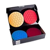 GOVX 125mm Polierpad Hex-Logic Polierschwämme Wachs Schwämme Auto...