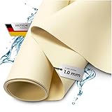 TeichVision - Premium PVC Teichfolie beige-Sandfarben - Stärke 1 mm - 12 m x 7...