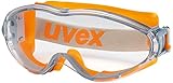 uvex ultrasonic - Schutzbrille - Vollsichtbrille mit 100% UV-Schutz - Innen...
