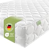 DREAMSTAR Ergo Flex XXL Duo I ergonomische 7-Zonen Kaltschaummatratze I 22 cm...