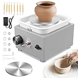Töpferscheibe, Kooeuru Töpferscheibe Elektrisch 2000 U/min Einstellbare...