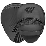 Boxpads Focus Mitts Haken und Jab Boxsack Ziel Training Curved Strike Shield...