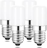 Kühlschranklampe E14 LED Lampe 1.5W, Led Birne E14 Warmweiß 2700K, Ersetzt 15W...