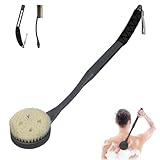 Rückenbürste Dusche, 52 cm BadebüRste Mit Langem Stiel, Gebogene Griff...