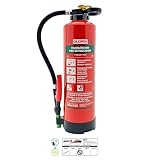 Gloria - SKE 6 PRO – Schaum Feuerlöscher - fluorfrei - 6 Liter – Für die...
