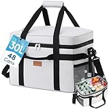 Lifewit Kühltasche 30L, Faltbar Picknicktasche für Essen & Getränke, Kühlbox...