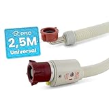 DL-pro Zulaufschlauch 2,5m universal Aquastopschlauch Wasserschlauch Aquastop...