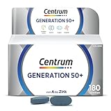 Centrum Generation 50+, 180 St. - Hochwertiges Nahrungsergänzungsmittel für...