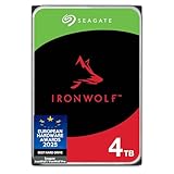 Seagate IronWolf 4TB, NAS Interne Festplatte HDD, 3.5 Zoll, 5400 U/Min, CMR, 64...