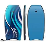 COSTWAY Bodyboard für Kinder, Surfbrett mit EPS-Kern, XPE-Deck, HDPE-Unterseite...