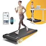 Walking Pad für Zuhause mit Neigung, kompaktes Laufband für Büro, 1-8km/h,...